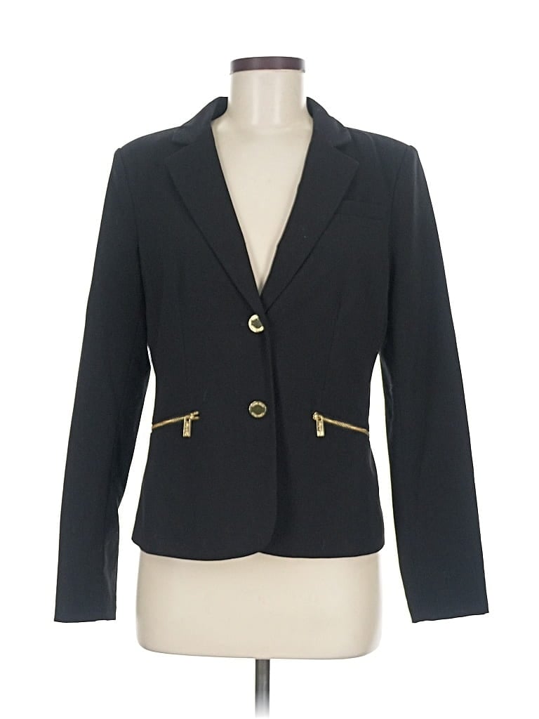 Pre-owned Calvin Klein Blazer Jacket In Black