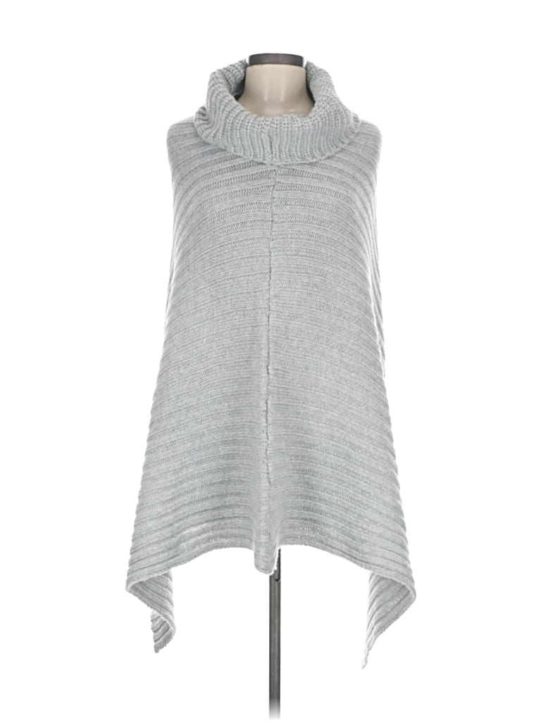 Pre-owned Unbranded Poncho In Gray