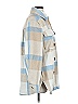 H&M Checkered-gingham Blue Coat Size XS - photo 4