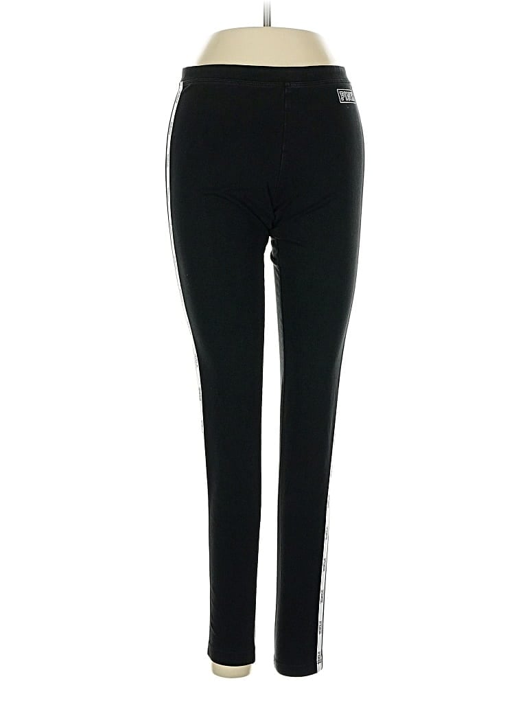 Pre-owned Victoria's Secret Pink Active Pants In Black
