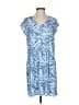 Garnet Hill Paisley Blue Casual Dress Size XS - photo 1