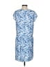 Garnet Hill Paisley Blue Casual Dress Size XS - photo 2