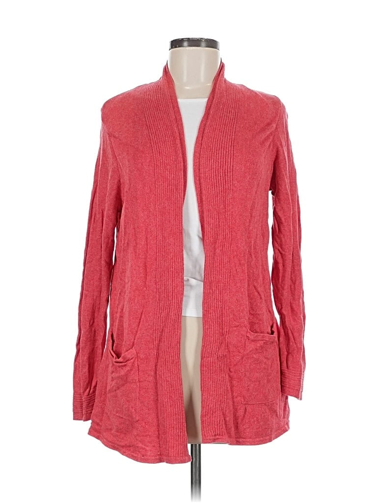Pre-owned Foxcroft Cardigan Sweater In Red