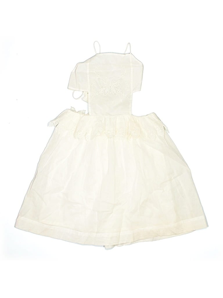 Pre-owned Nellystella Kids' Dress In White