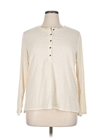 G.H. Bass & Co. Long Sleeve Blouse (view 1)