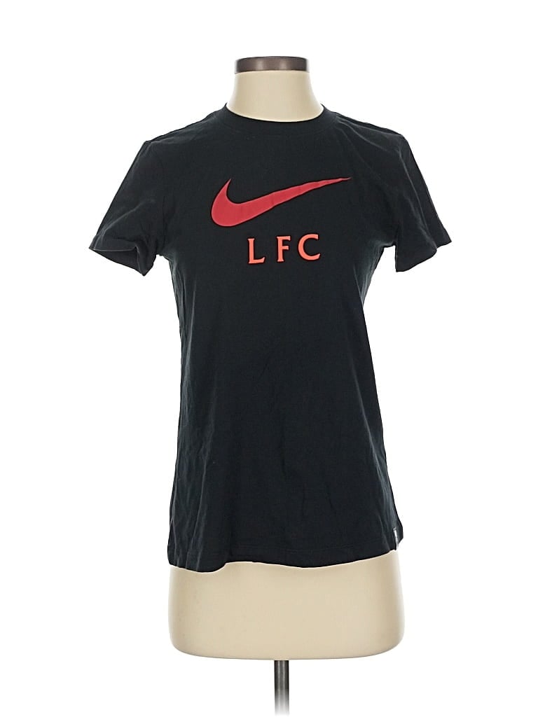 Pre-owned Nike Short Sleeve T-shirt In Black