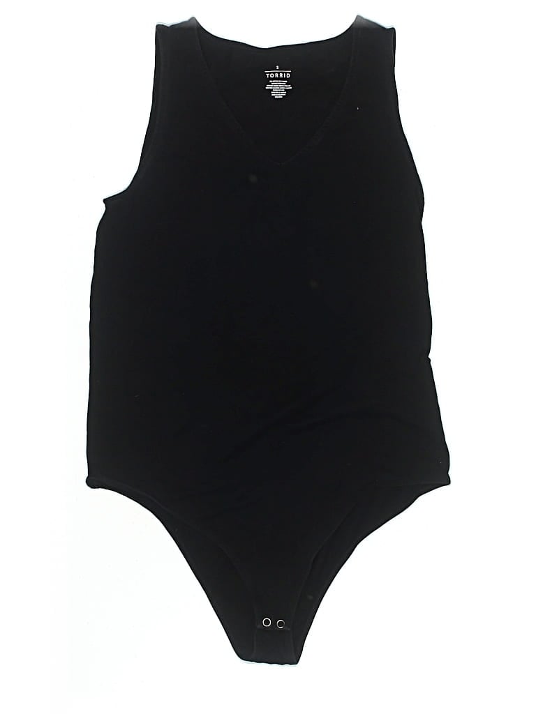 Pre-owned Torrid Bodysuit In Black