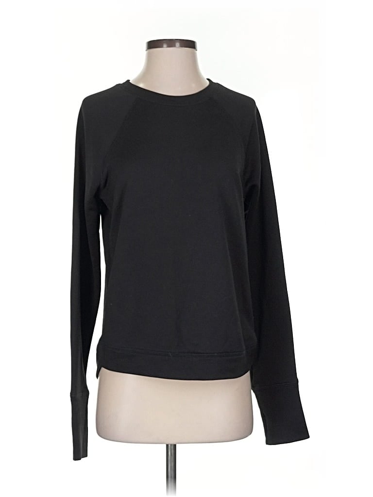 Pre-owned Banana Republic Factory Store Sweatshirt In Black