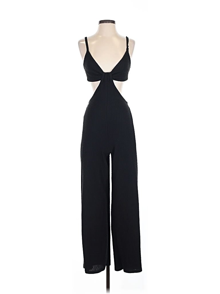Pre-owned Vici Jumpsuit In Black