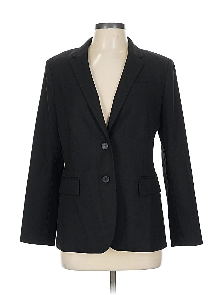 Pre-owned Banana Republic Factory Store Blazer Jacket In Black