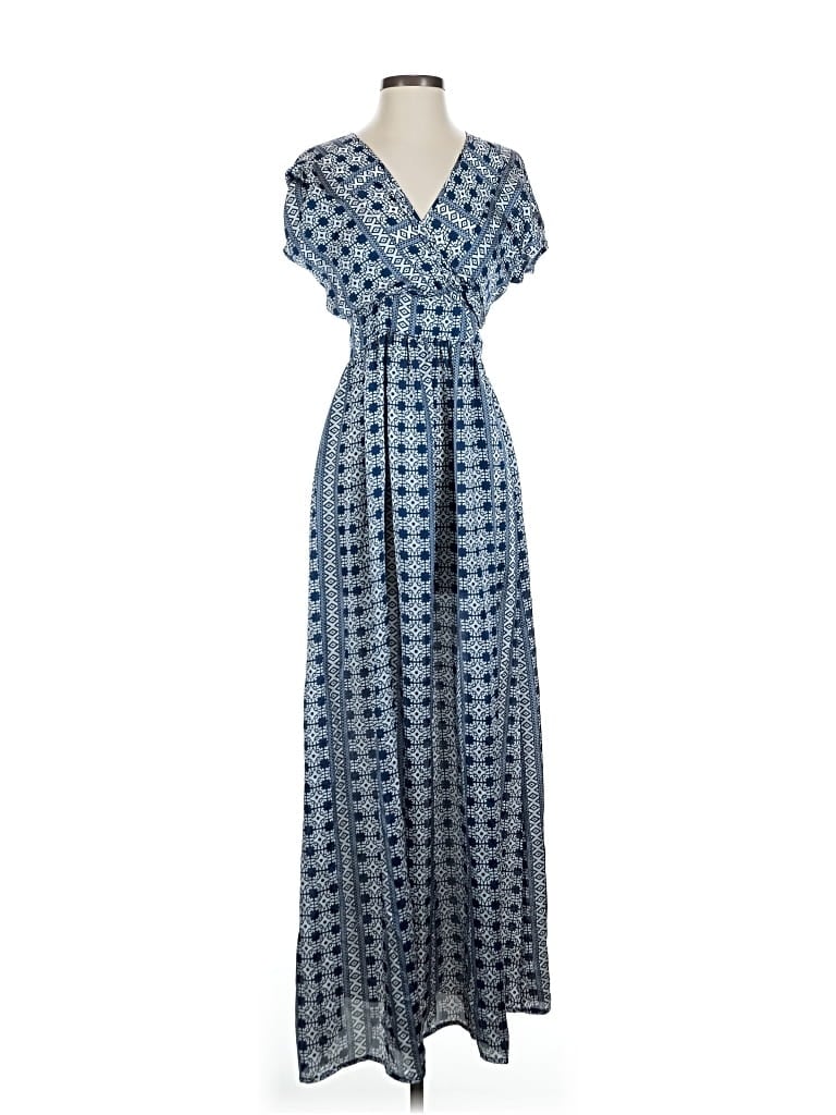 Pre-owned Charming Charlie Casual Dress In Blue