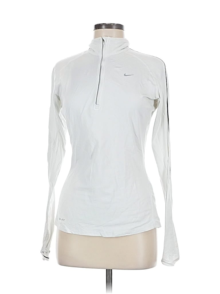 Pre-owned Nike Track Jacket In White