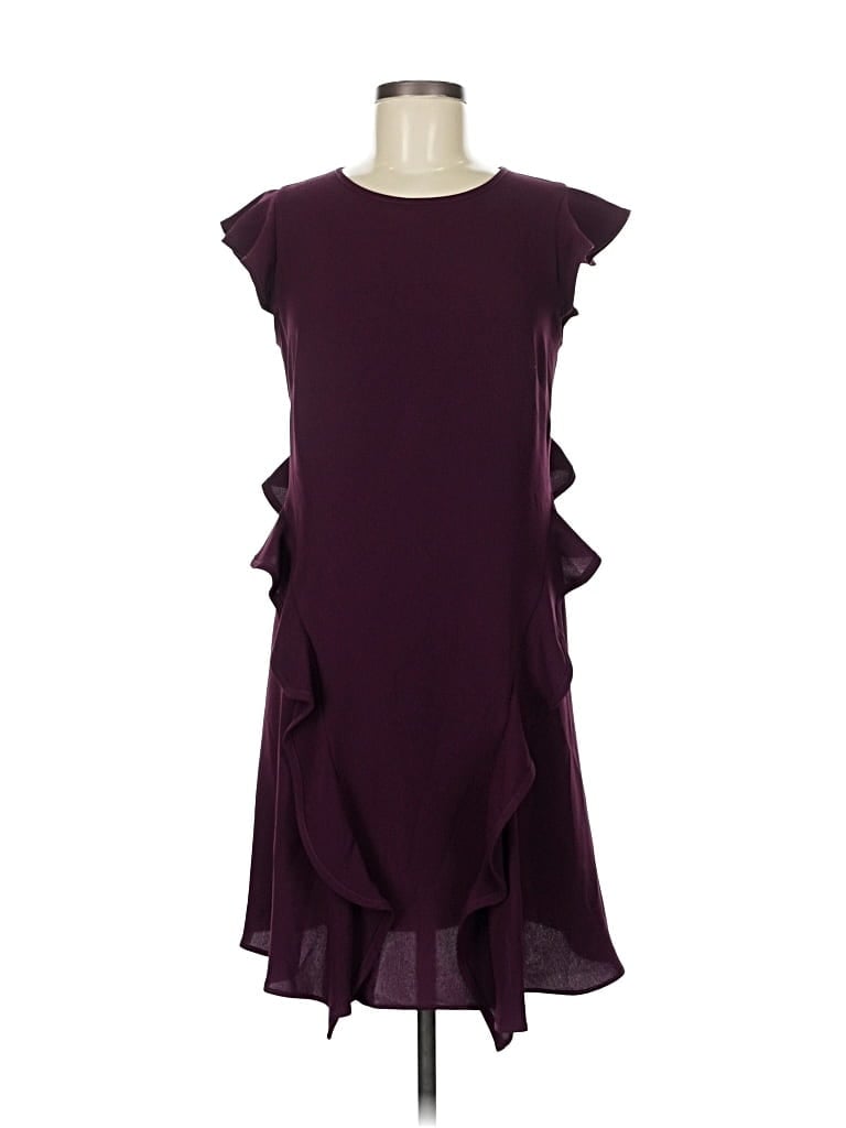 Pre-owned Shoshanna Cocktail Dress In Burgundy