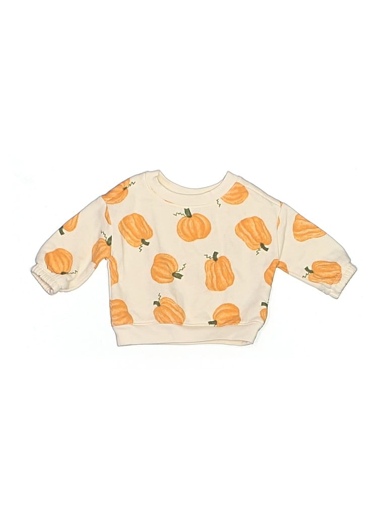 Pre-owned Old Navy Babies' Pullover Sweater In Orange