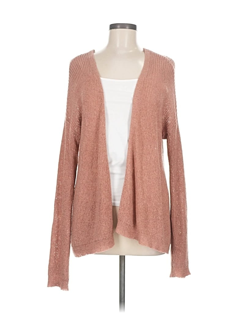 Pre-owned Charlotte Russe Cardigan Sweater In Pink