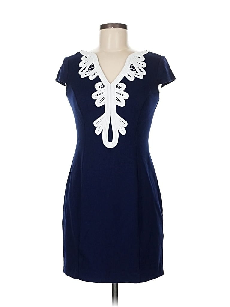 Pre-owned Eliza J Cocktail Dress In Blue