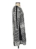 Fab'rik 100% Rayon Graphic Silver Casual Dress Size S - photo 4