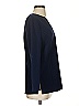 Trina Turk Blue Long Sleeve Blouse Size 4 - photo 4