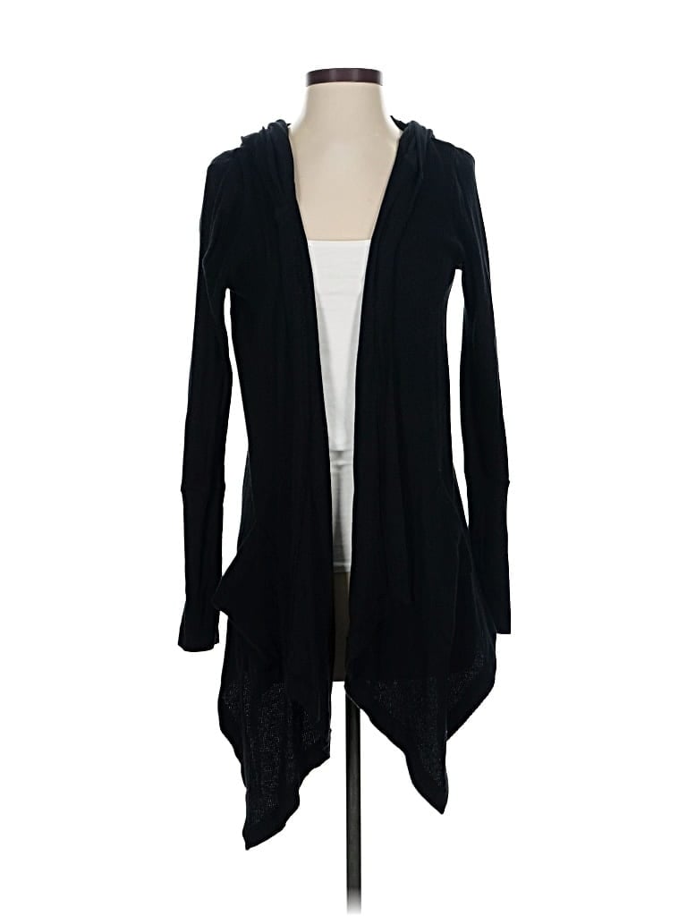 Pre-owned Splendid Cardigan Sweater In Black