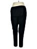 Ava & Viv Solid Black Track Pants Size 14 (X) - photo 2