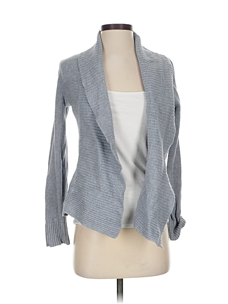 Pre-owned Banana Republic Cardigan Sweater In Gray