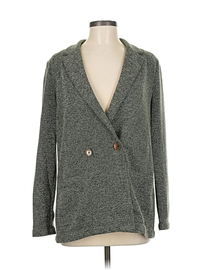 Pre-owned Daniel Rainn Blazer Jacket In Gray