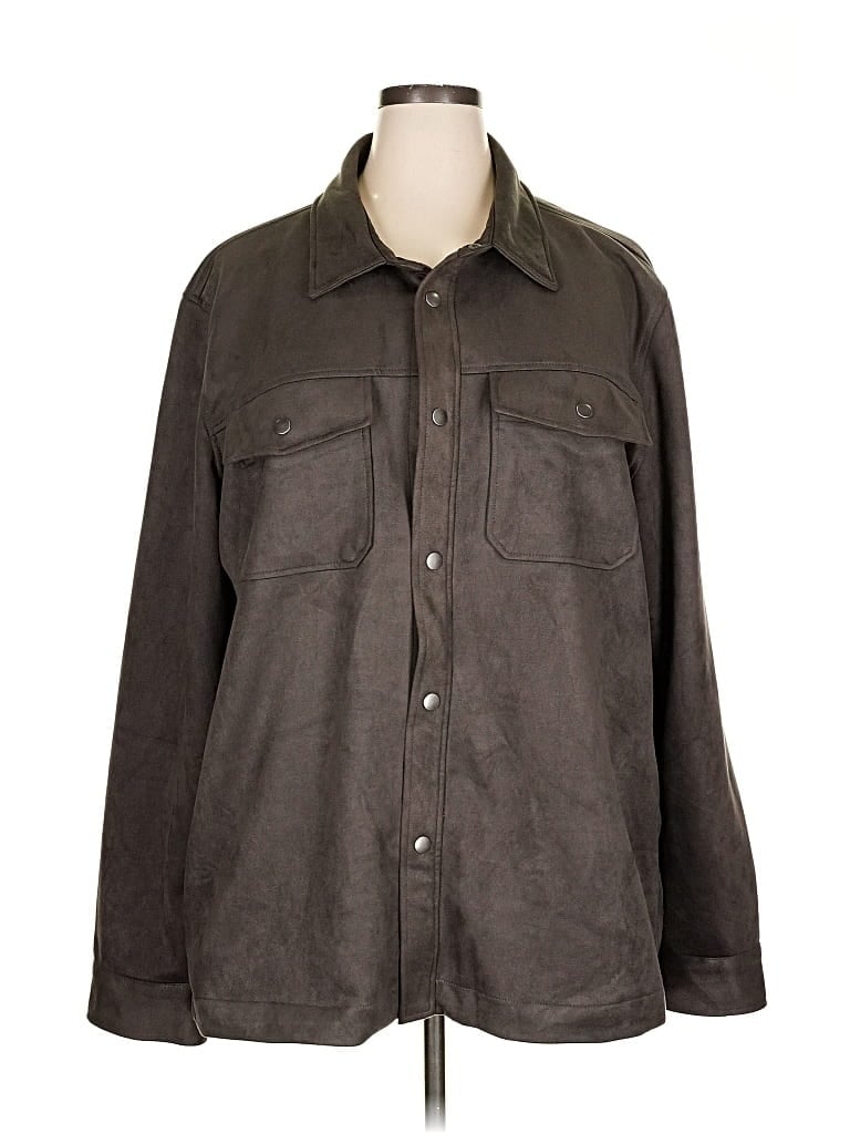 Pre-owned Frye Jacket In Brown