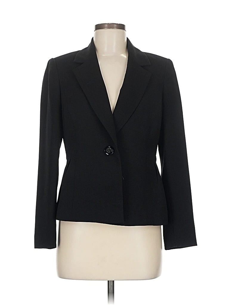 Pre-owned Kasper Blazer Jacket In Black