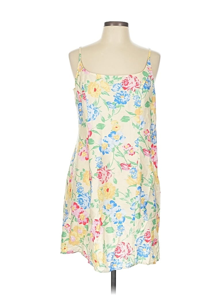 Pre-owned A New Day Casual Dress In Yellow