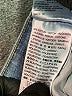 Levi's Hearts Blue Jeans Size 27 waist - photo 7