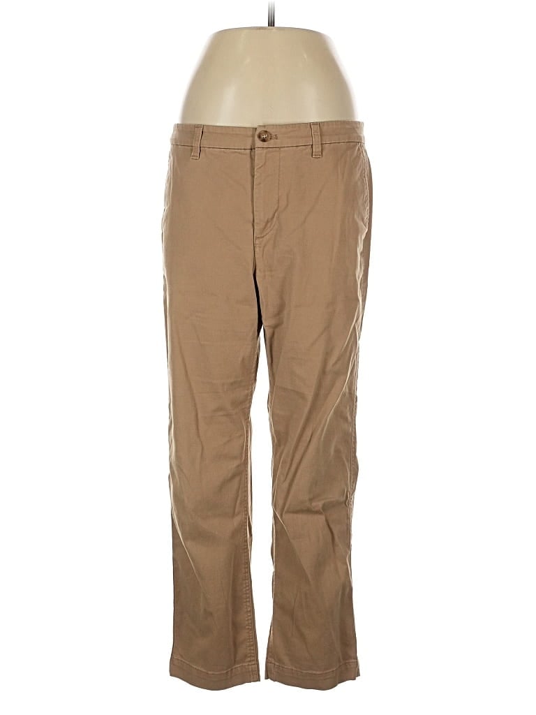 Pre-owned J.crew Factory Store Khaki Pant In Brown
