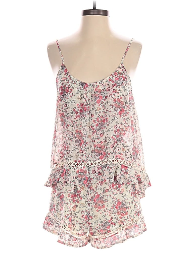 Pre-owned Wayf Romper In Pink