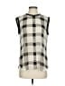 Banana Republic 100% Polyester Ivory Sleeveless Blouse Size S - photo 1