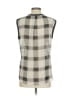 Banana Republic 100% Polyester Ivory Sleeveless Blouse Size S - photo 2