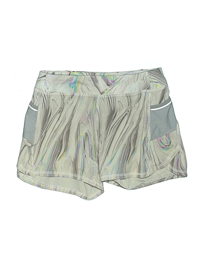 Pre-owned Athleta Girl Kids' Athletic Shorts In Silver