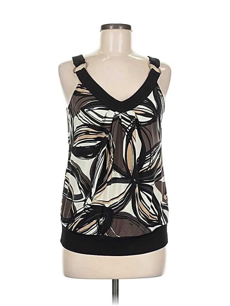 Pre-owned Cato Sleeveless Blouse In Black