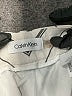 Calvin Klein Stripes Silver White Casual Pants Size 4 - photo 7