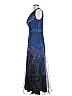 Rene Ruiz 100% Polyester Blue Cocktail Dress Size 12 - photo 5