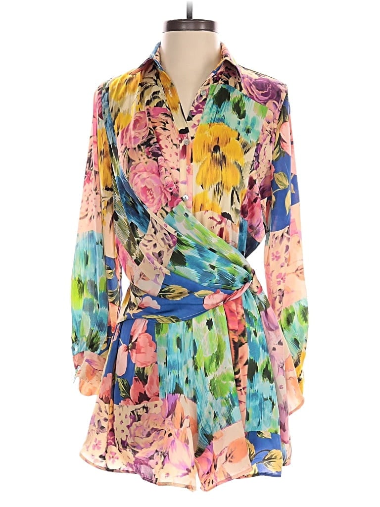 Pre-owned Zara Romper In Yellow