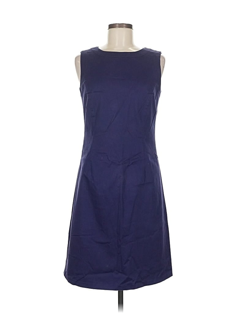 Pre-owned Brooks Brothers 346 Casual Dress In Blue