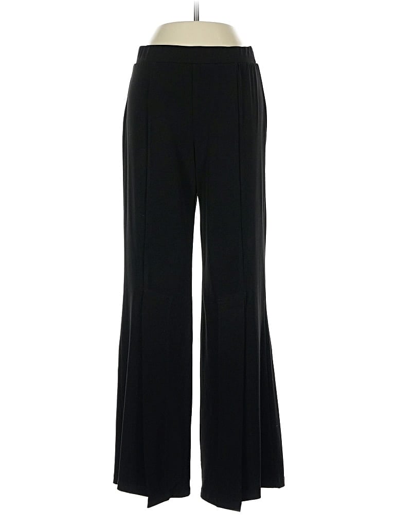 Pre-owned Susan Graver Dress Pants In Black