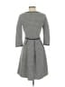 Max Studio Houndstooth Gray Casual Dress Size XS - photo 2