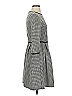 Max Studio Houndstooth Gray Casual Dress Size XS - photo 4