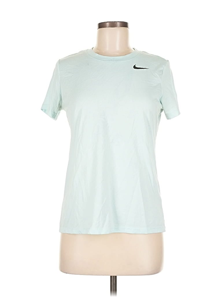 Pre-owned Nike Active T-shirt In Green