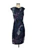 Unbranded Paisley Blue Purple Cocktail Dress Size S - photo 1