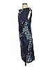 Unbranded Paisley Blue Purple Cocktail Dress Size S - photo 5