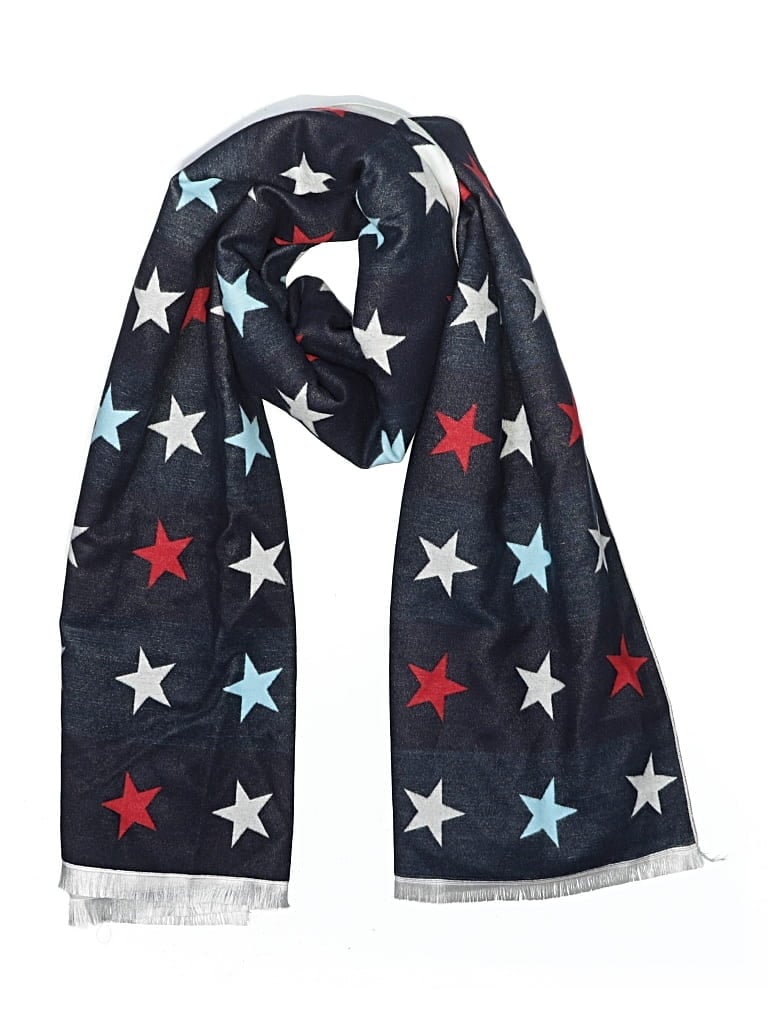 Pre-owned Unbranded Scarf In Blue