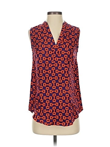 Julie Brown Sleeveless Silk Top (view 1)