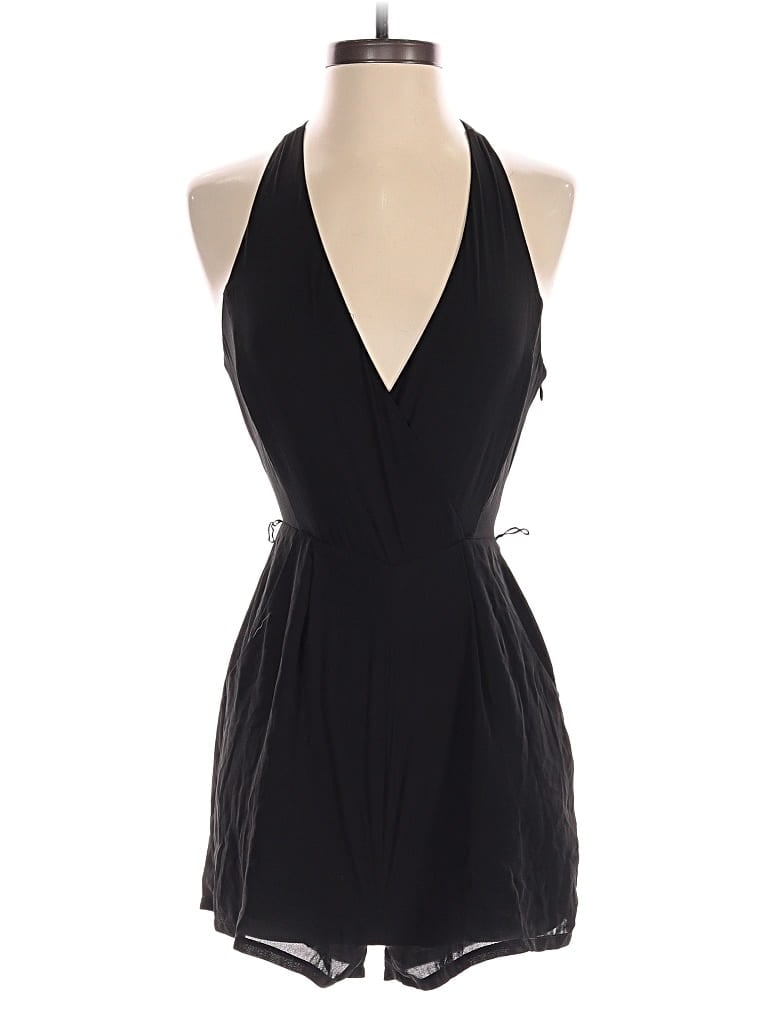 Pre-owned Express Romper In Black