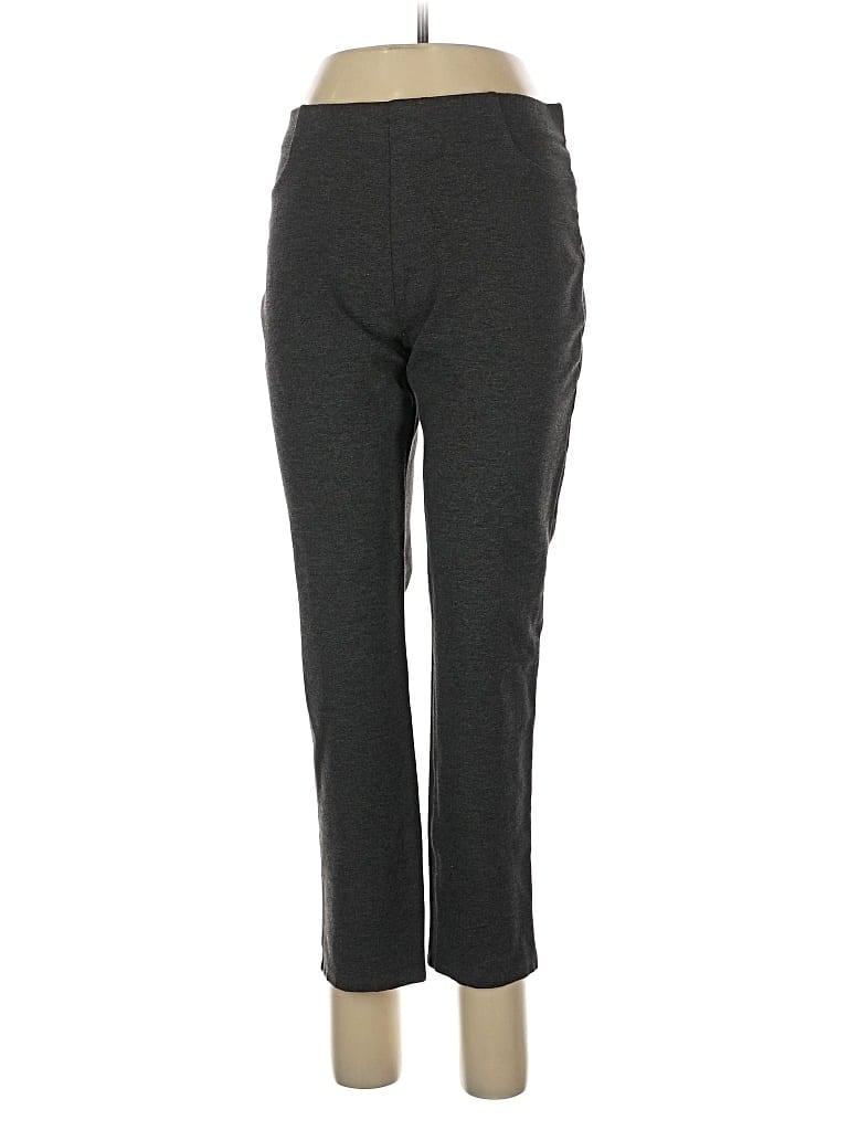 Pre-owned Karen Scott Sport Active Pants In Gray